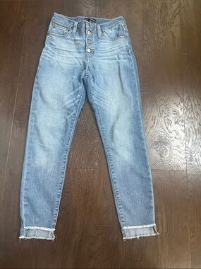 J Crew Mercantile Highest Rise Jean Step Hem 26
